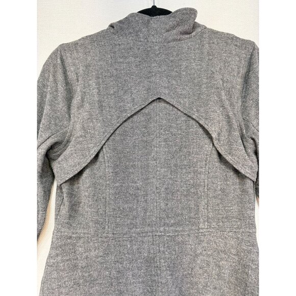 Cabi Womens Asymmetrical Zip Knit Jacket XS Gray - Picture 11 of 12